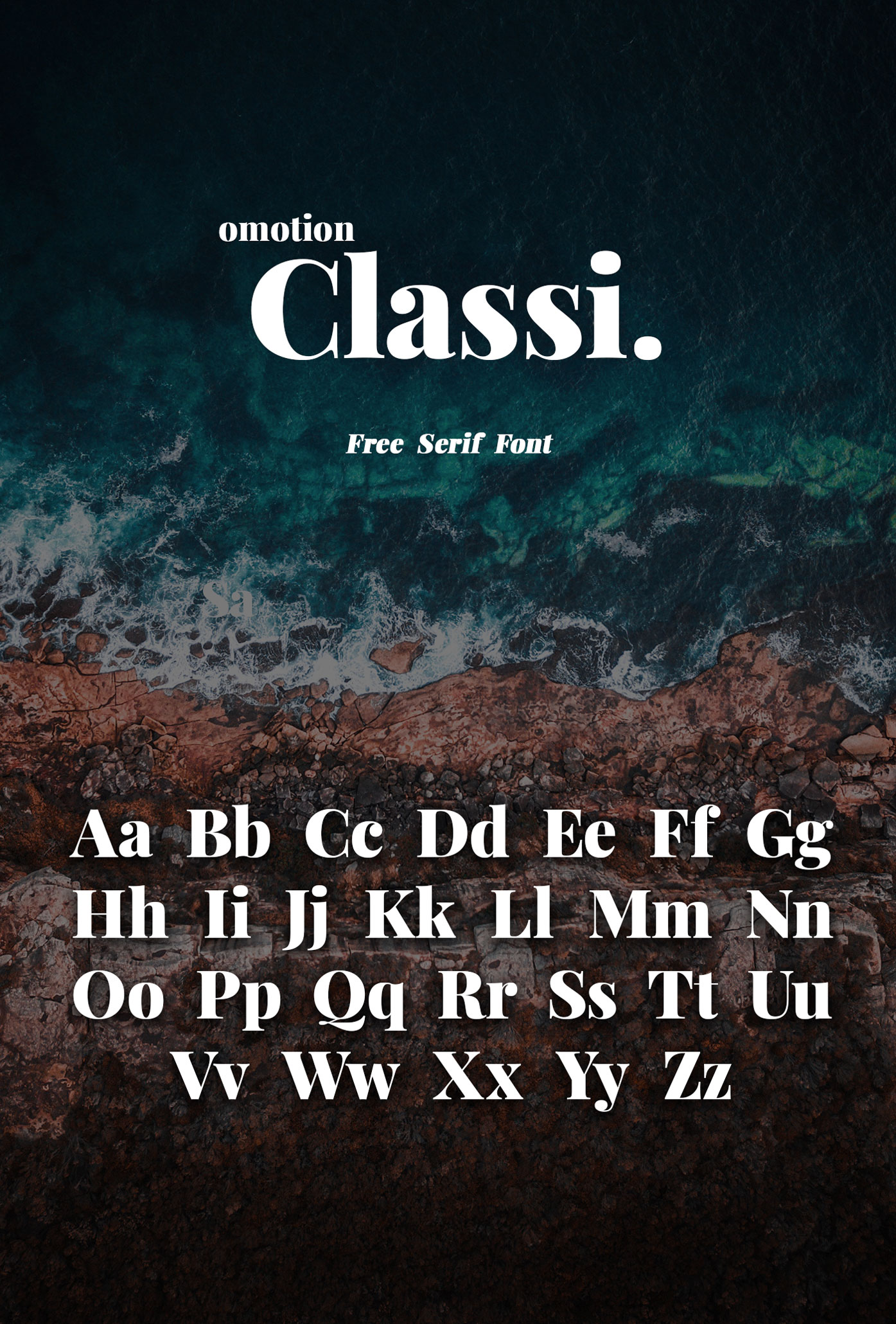 Classi – Free Font by omotion preview