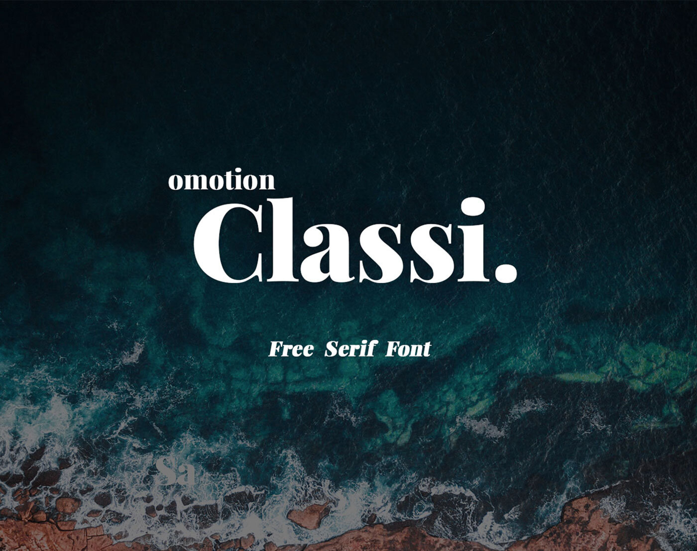 Classi – Free Font by omotion preview