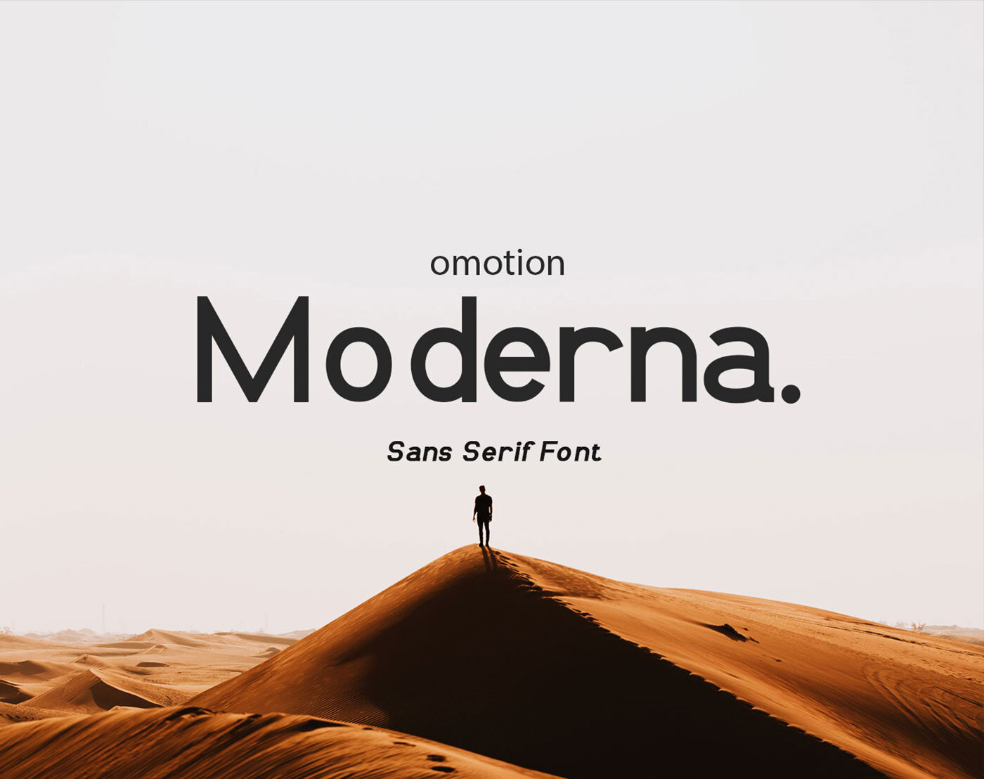 omotion Moderna – Free Font preview