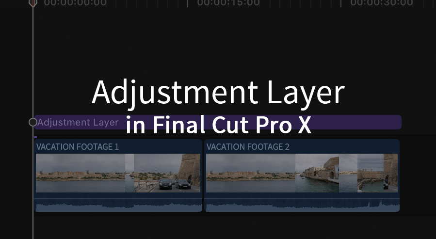 Adjustment Layer for Final Cut Pro X article image