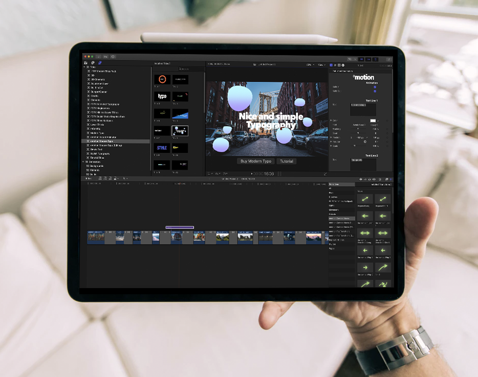 Editing in Final Cut Pro X on your iPad Pro article image