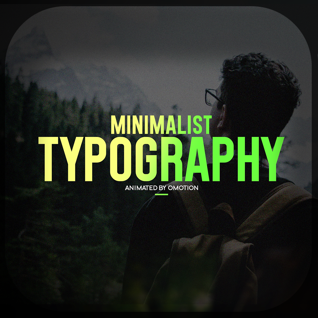 Minimalist Typography icon