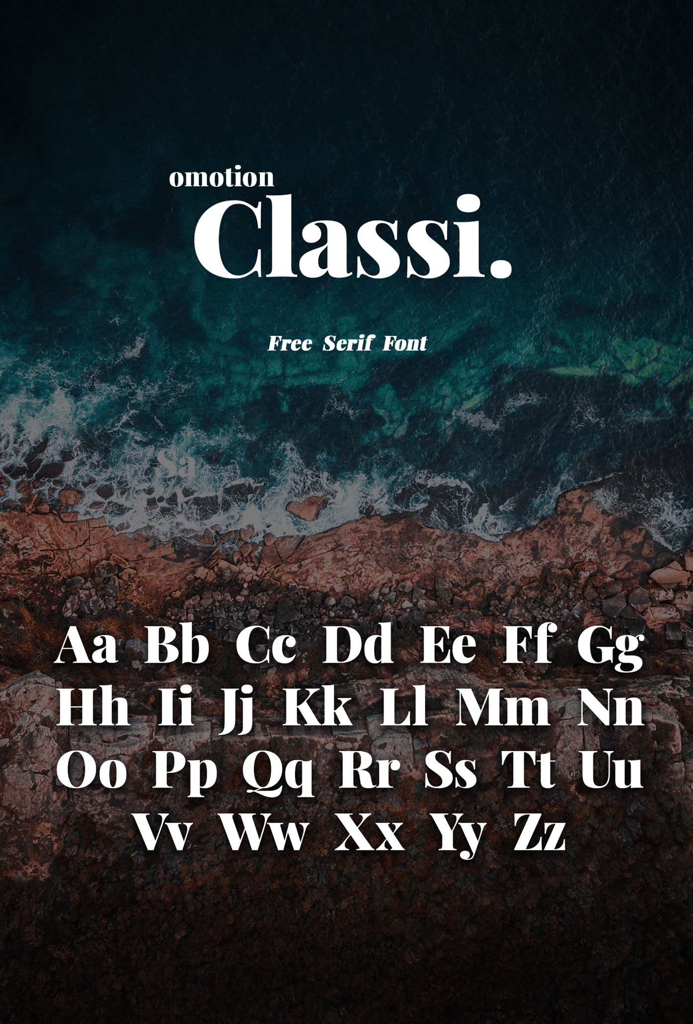 omotion Classi - Free serif font